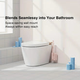 360° Wall - Mount Toilet Brush Set - YHWH