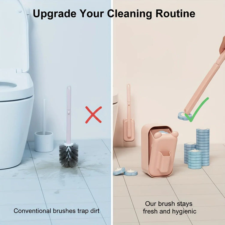 360° Wall - Mount Toilet Brush Set - YHWH