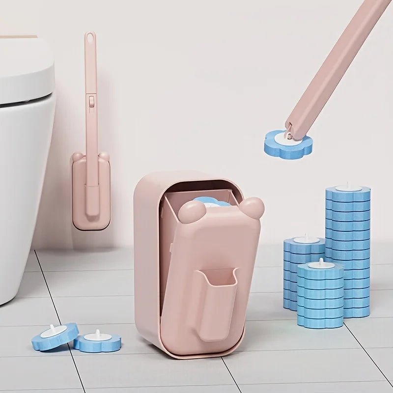 360° Wall - Mount Toilet Brush Set - YHWH